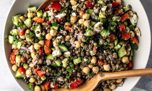 Mediterranean Lentil Salad